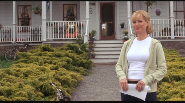 front porch of farmhouse in Cheaper by the Dozen movie