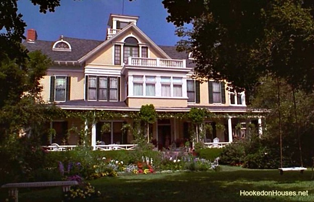 exterior of Miss Honey\'s house after it was restored and remodeled