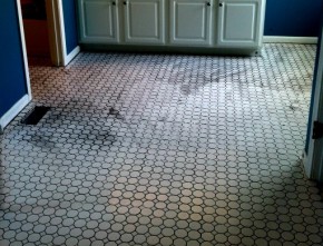 decorating fail with black grout