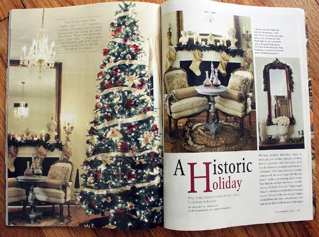 Jodie\'s house featured in Romantic Homes magazine