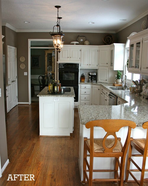 Julie's kitchen after makeover cvr