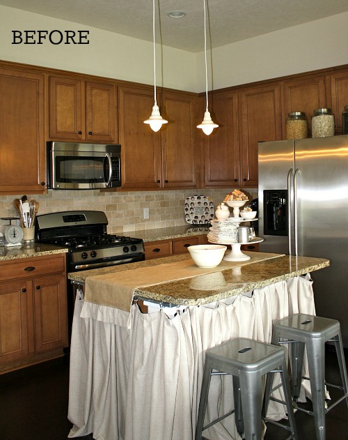 Tricia's Cottage kitchen before