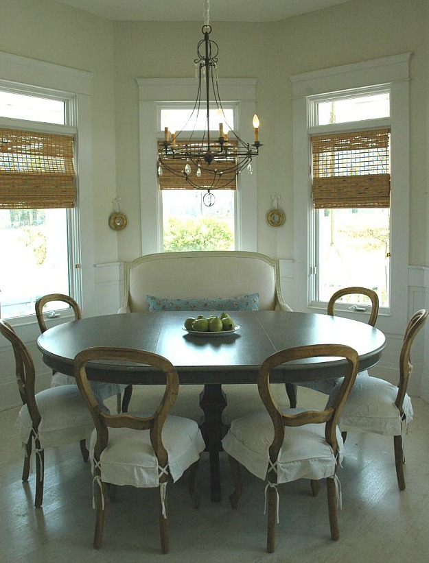 kitchen dining area after