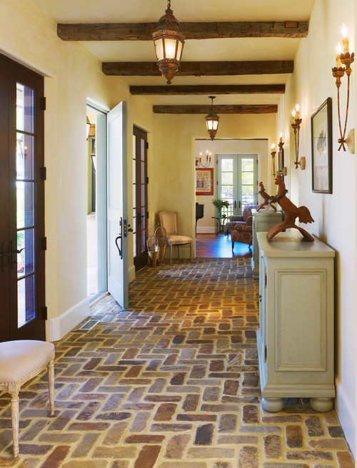 french rustic cottage interior