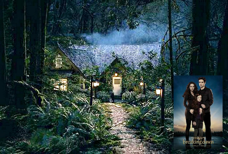 Bella and Edward's Cottage Twilight Breaking Dawn feat