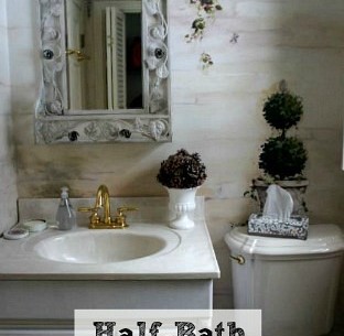 Before & After: Updating a Half-Bath & Laundry Room