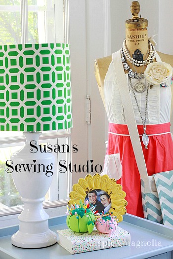 Susan's sewing studio Maple & Magnolia dressform