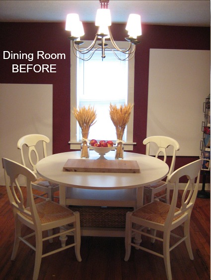 Iron & Twine Dining Room Before Makeover