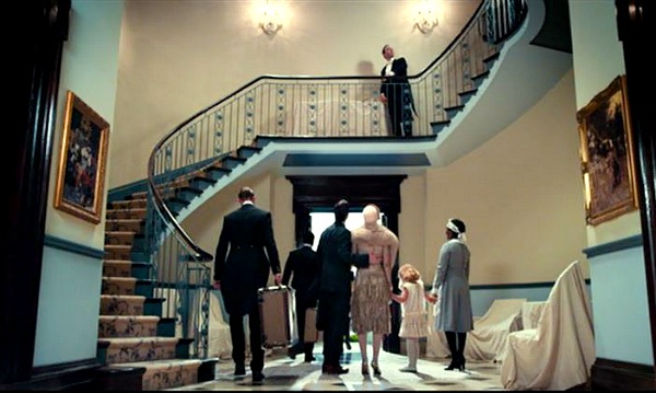 Great Gatsby Daisy's house staircase