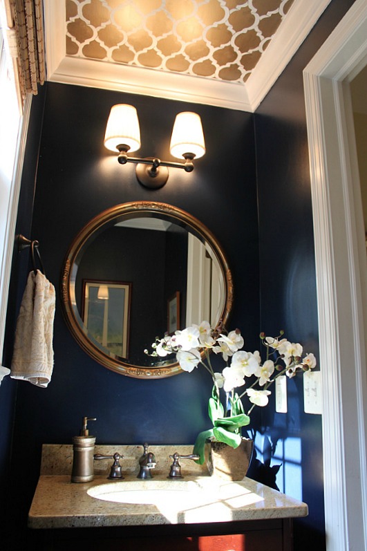 powder room reveal Houseography