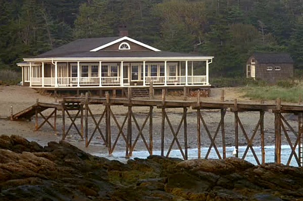 Maine Beach House Cottage Head Above Water Movie