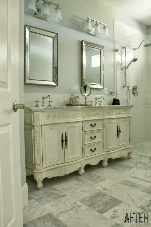 Master Bath Decor & Refresh - A Stroll Thru Life