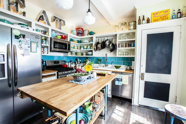 Farm Fresh Therapy bungalow kitchen AFTER