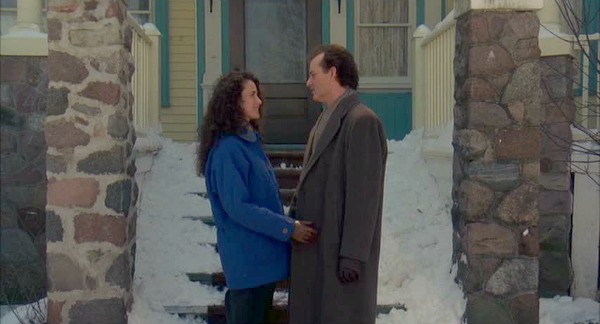 Andie MacDowell and Bill Murray in Groundhog Day