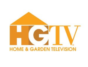 HGTV Home and Garden Television logo in yellow and white