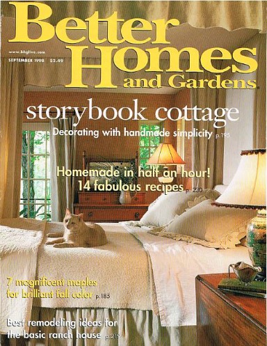 Lark Upson's Vermont Cottage in Better Homes and Gardens 1998