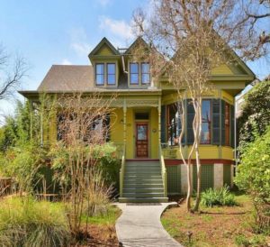 Painted Queen Anne Cottage For Sale Austin TX