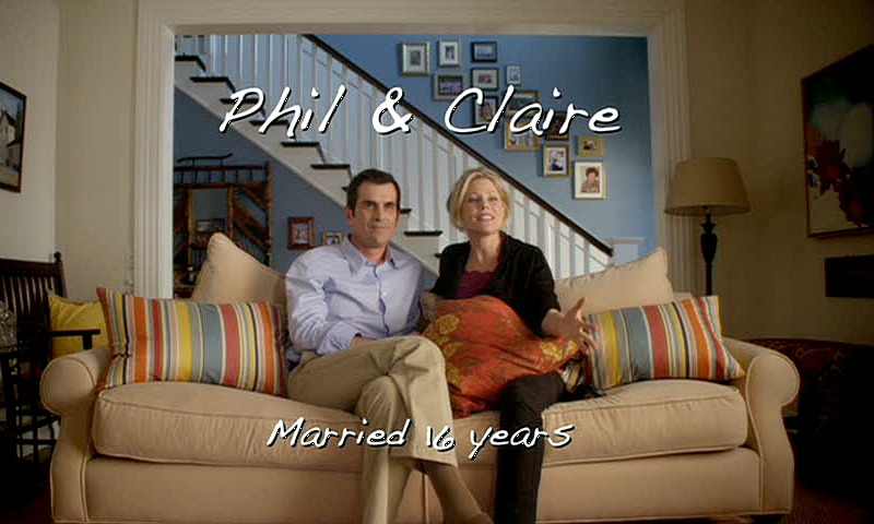 Phil & Claire Dunphy Modern Family Living Room