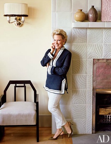 Bette Midler's Manhattan Penthouse in Architectural Digest 2014