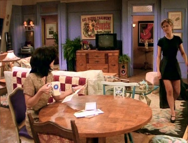 Friends Poster In Monicas Apartment