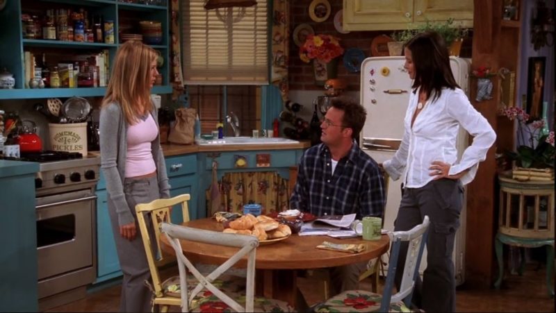Monica's kitchen on Friends Season 8