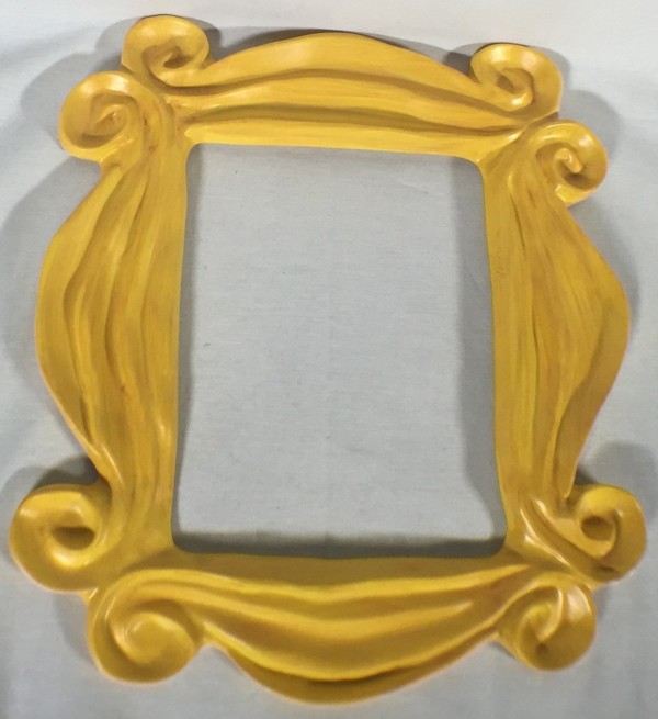 yellow frame around peephole for sale friends