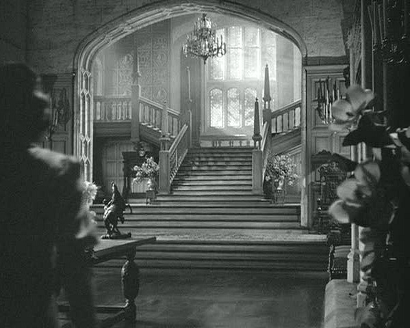 Grand Staircase at Manderley in Rebecca