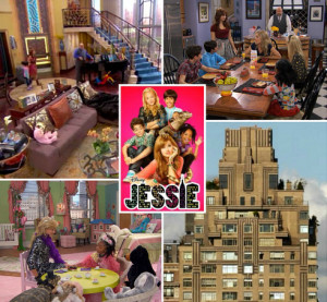 Penthouse Set Design TV Show "Jessie" | hookedonhouses.net