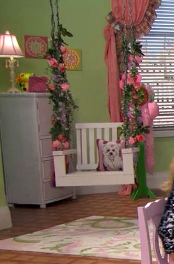 The Swing in Zuri's Bedroom on TV Show Jessie