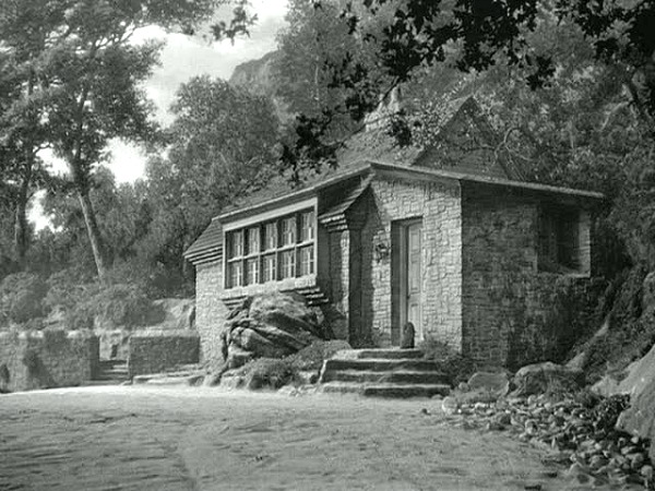 the stone cottage in the classic movie Rebecca