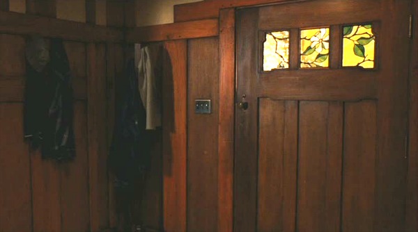 Zathura movie Craftsman house front door