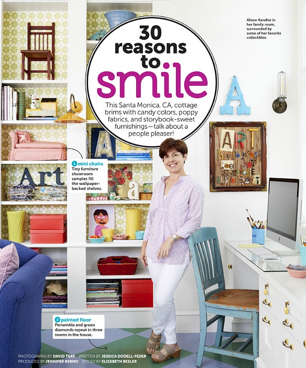 Designer Alison Kandler's House in HGTV Magazine