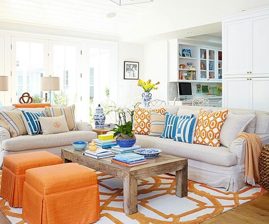 Styling A Colorful Ranch For Better Homes Gardens Hooked On Houses