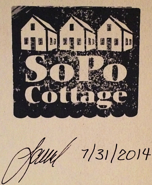 SoPo Cottage Laurel's signature