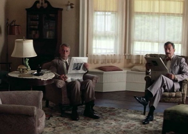 living room in Gump House