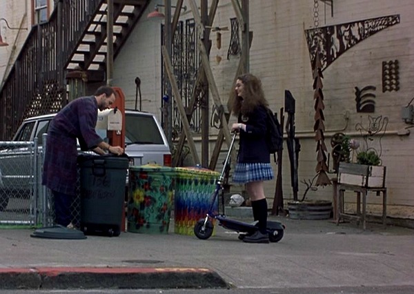 alley next to The converted firehouse in \"Princess Diaries\" 