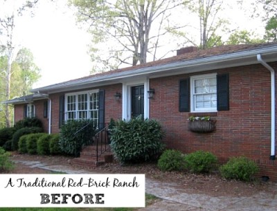 Giving a Basic Brick Ranch Curb Appeal (and More)