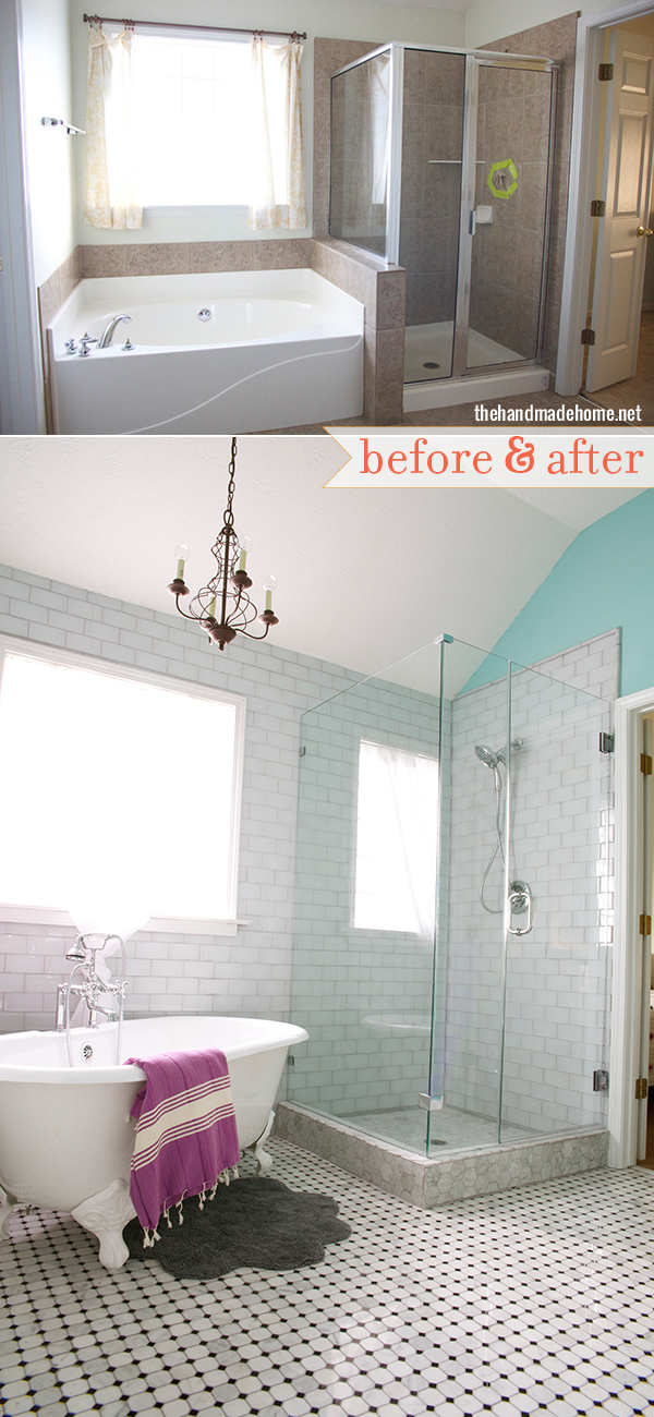 Master Bath Before & After