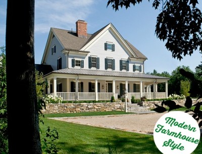 Modern Farmhouse Style in the Berkshire Woods