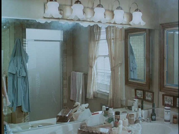 Mr. Mom movie set design 1980s bathroom