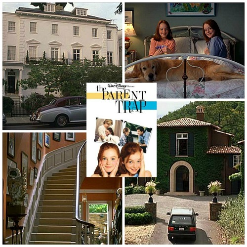 The Parent Trap Movie Houses In Napa Valley And London