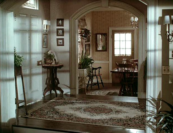 entry hall of Mr. Mom house