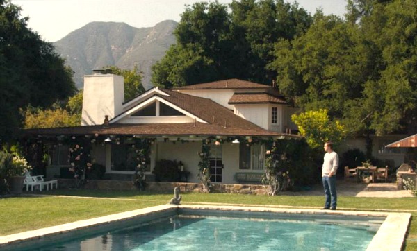 The Main House in \"The One I Love\" Movie with pool