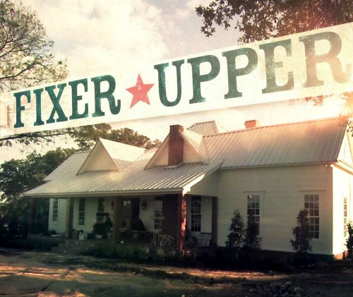 opening credits of Fixer Upper on HGTV