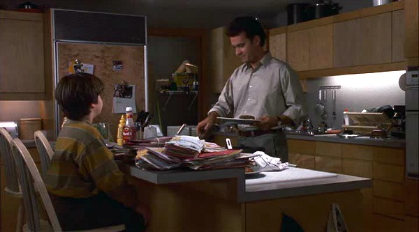 Tom Hanks in Sleepless in Seattle kitchen