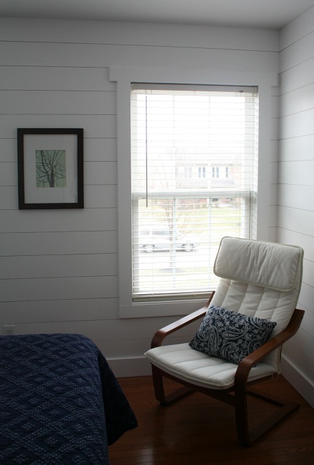 corner of bedroom with chair