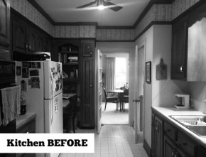 Little Rock Kitchen BEFORE Makeover by Designer Kathryn LeMaster
