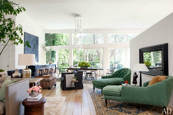 Patrick and Jillian Dempsey's Malibu Home Architectural Digest