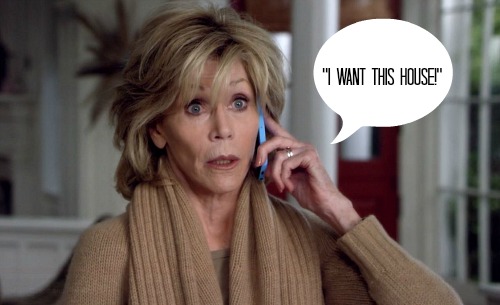 Jane Fonda on "Grace and Frankie"