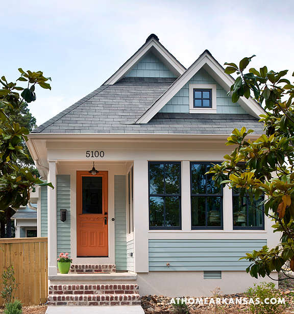 A Little House in Little Rock Built with a Tumbleweed Tiny Houses Plan